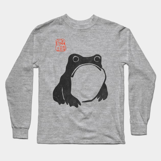 Matsumoto Hoji Frog Long Sleeve T-Shirt by susanne.haewss@googlemail.com